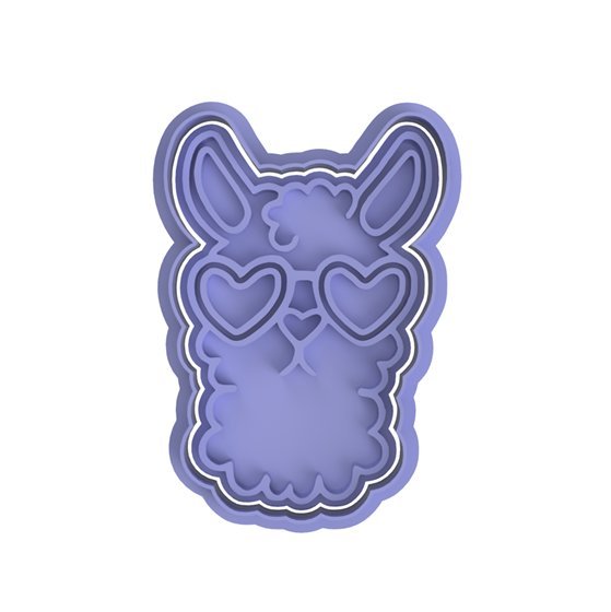 Llama V2 Cutter and Stamp - Chickadee