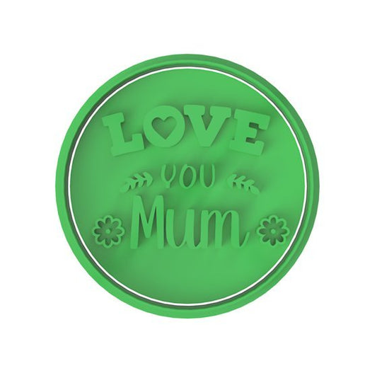 Love You Mum V1 - Stamp only - Chickadee