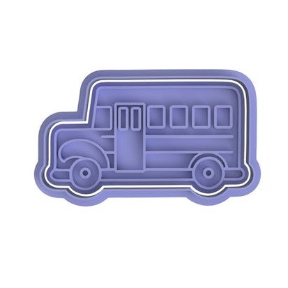 Cocomelon School Bus cutter and stamp
