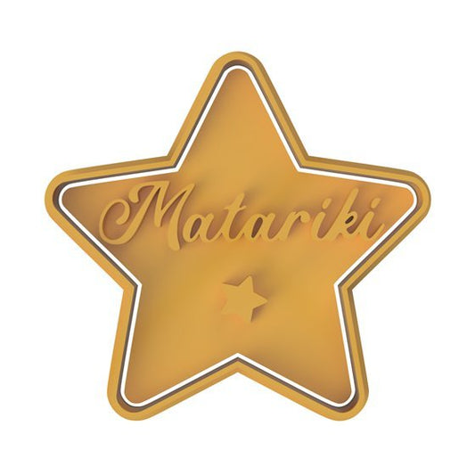Matariki Star cutter and stamp - Chickadee