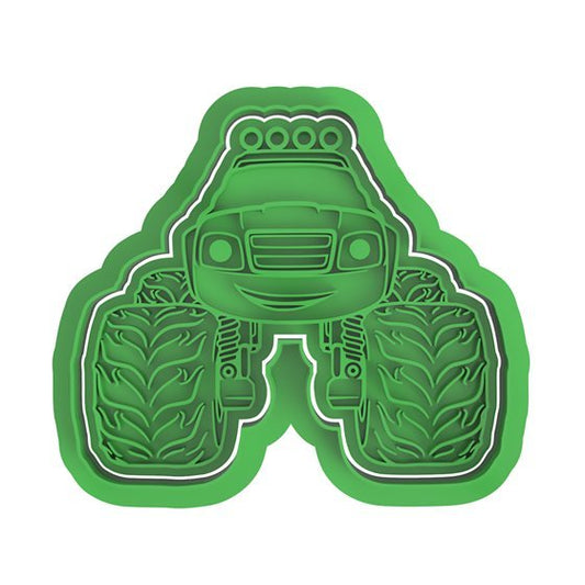 Monster Truck V2 cutter and stamp - Chickadee