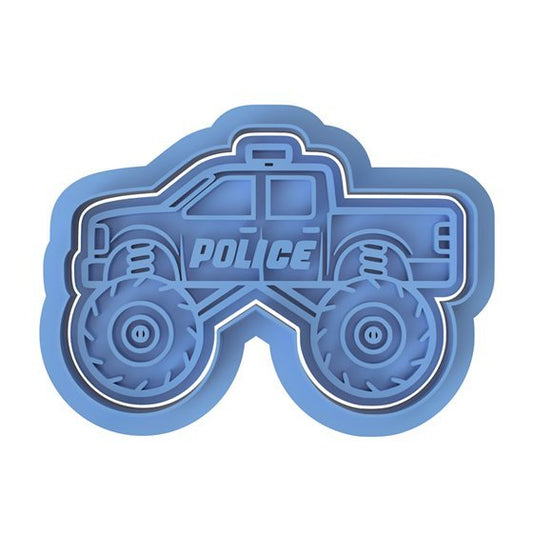 Monster Truck V6 cutter and stamp - Chickadee