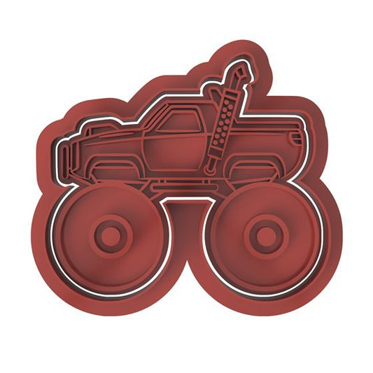 Monster Truck V7 cutter and stamp - Chickadee