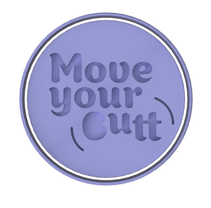 Move your Butt V1 Stamp only - Chickadee