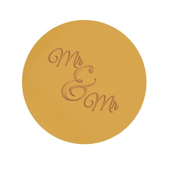 Mr & Mr cookie stamp V1 - Chickadee