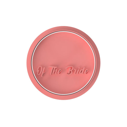 Of the Bride Stamp Only - Chickadee