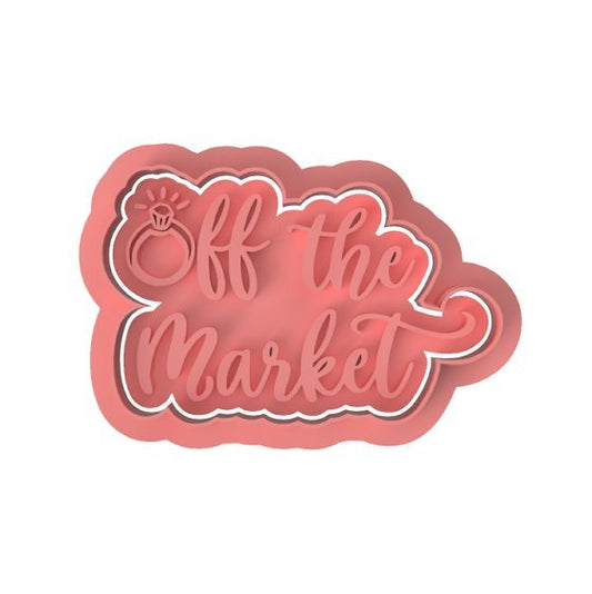 Off the Market cutter and stamp - Chickadee