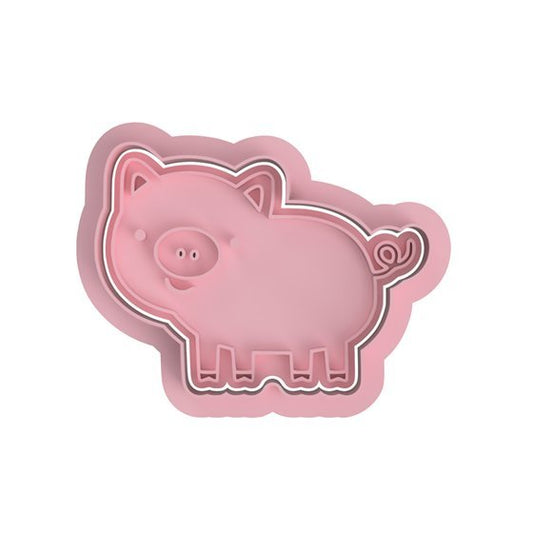 Pig V3 Cutter and Stamp - Chickadee