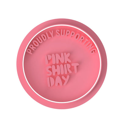 Pink Shirt Day Stamp ONLY - Chickadee