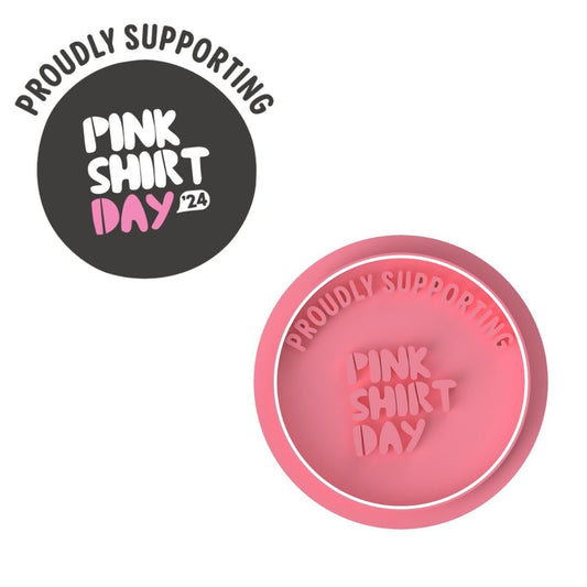 Pink Shirt Day Stamp ONLY - Chickadee