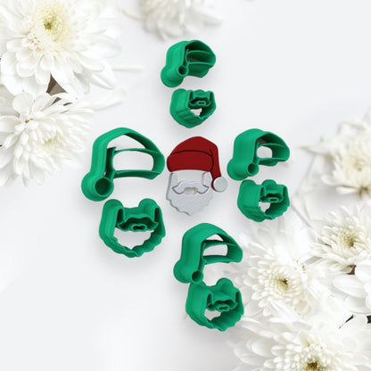 Santa Face and Hat Cutters - Chickadee