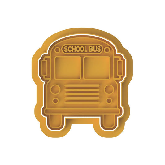 School Bus 1 Cutter and stamp - Chickadee