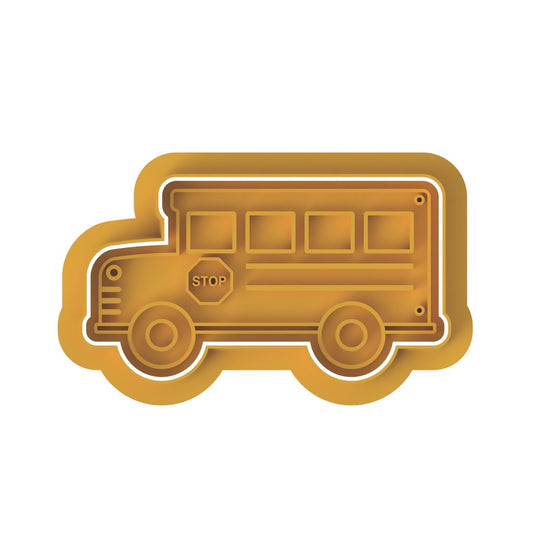 School Bus 2 Cutter and stamp - Chickadee