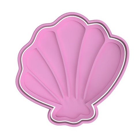 Sea Shell V1 Cutter and stamp - Chickadee