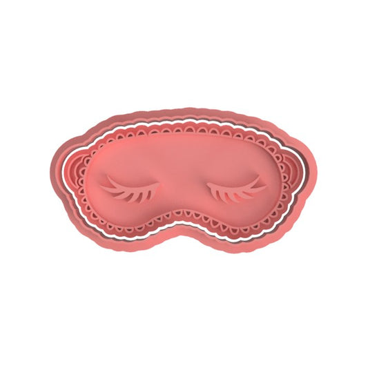 Spa Mask Cutter and stamp - Chickadee