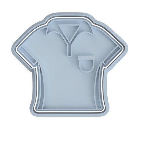 T-shirt Golf Cutter and stamp - Chickadee
