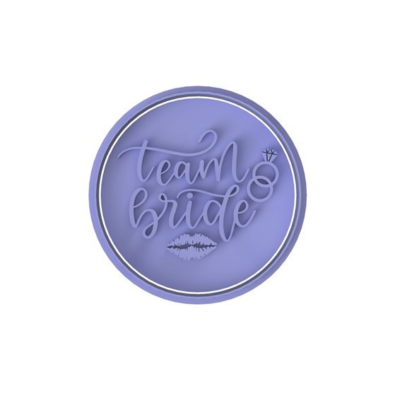 Team Bride Stamp - Chickadee