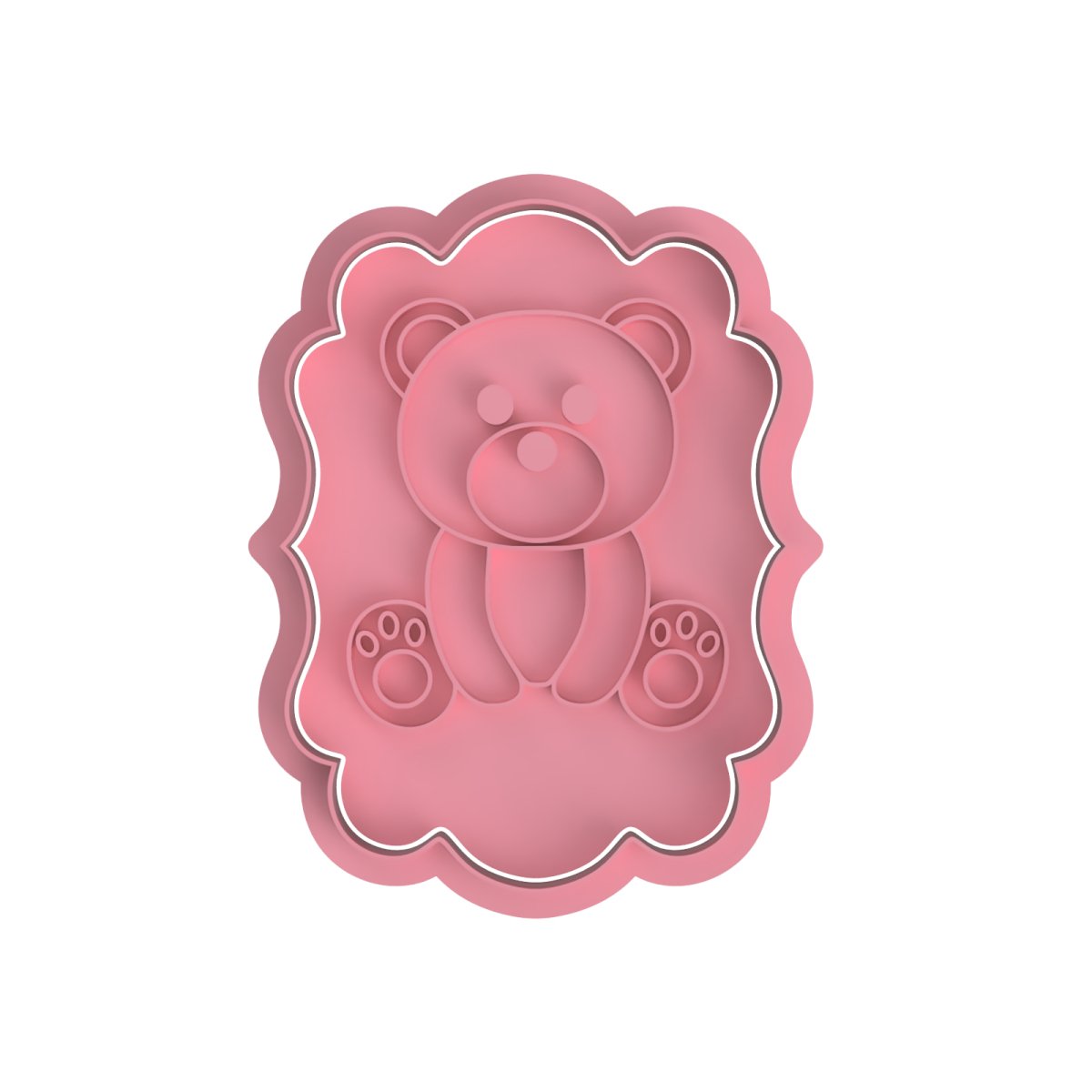 Teddy Bear V9 Cutter and Stamp - Chickadee